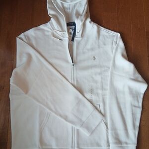 Polo Ralph Lauren White Hoodie